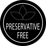 Preservative Free badge