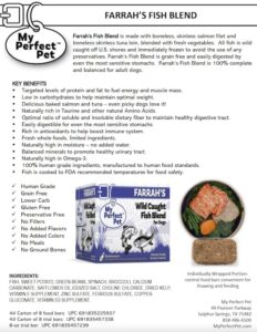 Farrah's Wild Caught Fish Blend for Dogs - Product Information (preview)