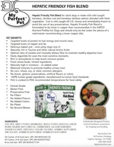 Hepatic Friendly Fish Blend for Dogs - Product Information (preview)