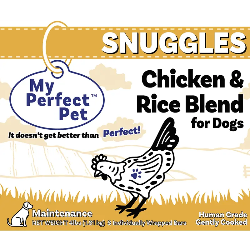 Snuggles Chicken and Rice Blend for Dogs, My Perfect Pet Food